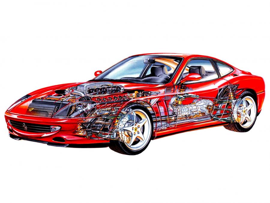  Ferrari 550 Maranello 1996 года  (фото 17 из 42)